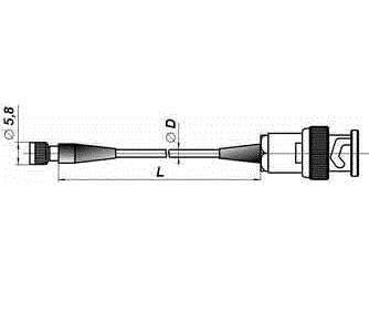   AK12B6D1 (AK15) (AR05 (10/32UNF) - BNC) (2 )